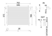 Конденсатор, система кондиціонування повітря
