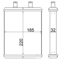 Теплообмінник, система опалення салону