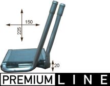 Теплообмінник, система опалення салону Теплообмінник, система опалення салону