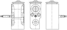 Расширительный клапан, кондиционер