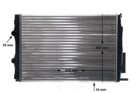 Радіатор, система охолодження двигуна