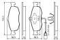 Комплект гальмівних накладок, дискове гальмо, фото 5 - інтерент-магазин Auto-Mechanic