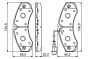 Комплект тормозных колодок, дисковый тормоз, фото 5 - интернет-магазин Auto-Mechanic