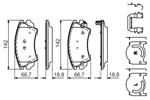Колодки тормозные (передние) Opel Astra J 12-/Insignia 08- Колодки тормозные (передние) Opel Astra J 12-/Insignia 08-