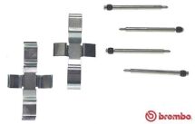 Комплект приладдя, накладка дискового гальма Комплект приладдя, накладка дискового гальма