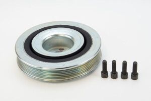 Шків, колінчатий вал