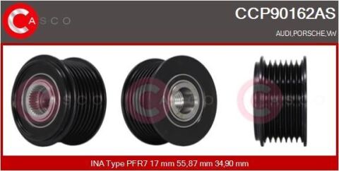 Шків, генератор