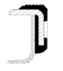 Уплотняющее кольцо, коленчатый вал