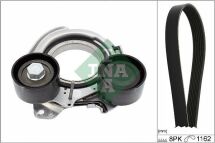 Комплект ремня генератора BMW 3 (G20/G80/G28)/5 (G30/F90) 2.0DH 19- B47 (8PK1162) Комплект ремня генератора BMW 3 (G20/G80/G28)/5 (G30/F90) 2.0DH 19- B47 (8PK1162)