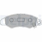Комплект гальмівних накладок, дискове гальмо Комплект гальмівних накладок, дискове гальмо