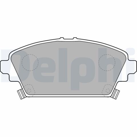 Комплект тормозных колодок, дисковый тормоз