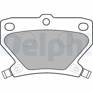 Комплект гальмівних накладок, дискове гальмо