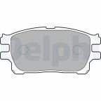 Комплект гальмівних накладок, дискове гальмо