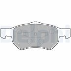 Комплект гальмівних накладок, дискове гальмо