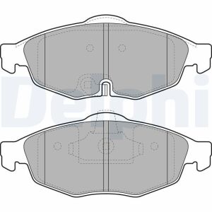 Комплект гальмівних накладок, дискове гальмо