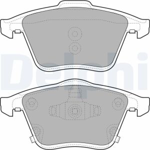 Комплект тормозных колодок, дисковый тормоз