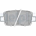 Комплект гальмівних накладок, дискове гальмо