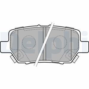 Комплект гальмівних накладок, дискове гальмо