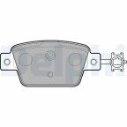 Комплект гальмівних накладок, дискове гальмо Комплект гальмівних накладок, дискове гальмо