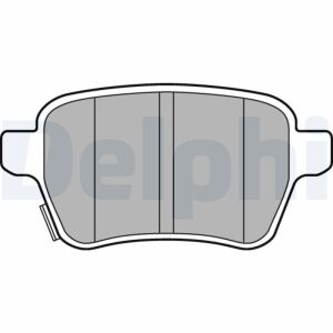 Комплект гальмівних накладок, дискове гальмо