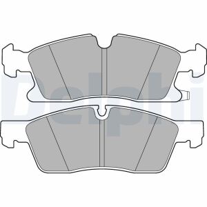 Комплект гальмівних накладок, дискове гальмо