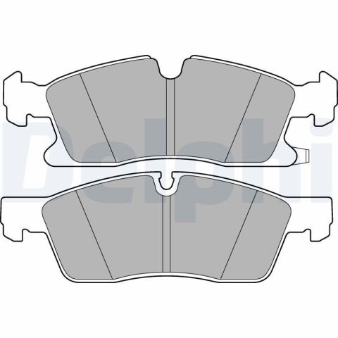 Комплект гальмівних накладок, дискове гальмо