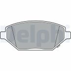 Комплект гальмівних накладок, дискове гальмо