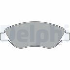 Комплект гальмівних накладок, дискове гальмо