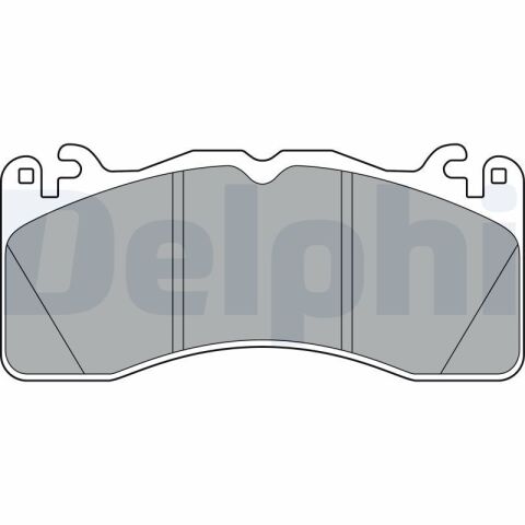 Комплект гальмівних накладок, дискове гальмо Комплект гальмівних накладок, дискове гальмо