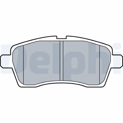 Комплект гальмівних накладок, дискове гальмо