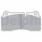 Комплект гальмівних накладок, дискове гальмо