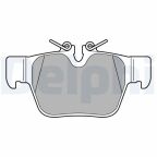 Комплект гальмівних накладок, дискове гальмо