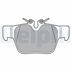 Комплект гальмівних накладок, дискове гальмо