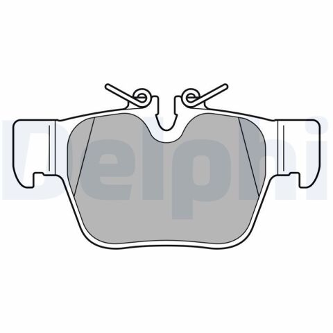 Комплект гальмівних накладок, дискове гальмо