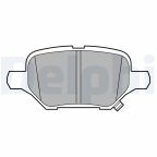 Комплект гальмівних накладок, дискове гальмо Комплект гальмівних накладок, дискове гальмо