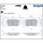 Комплект гальмівних накладок, дискове гальмо