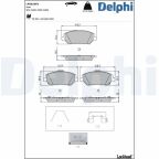 Тормозные колодки дисковые, комплект