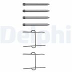 Комплект приладдя, накладка дискового гальма Комплект приладдя, накладка дискового гальма