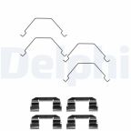 Комплект приладдя, накладка дискового гальма Комплект приладдя, накладка дискового гальма