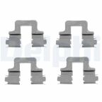 Комплект монтажний дискових гальмівних колодок 