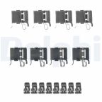 Комплект приладдя, накладка дискового гальма Комплект приладдя, накладка дискового гальма