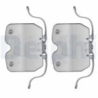 Комплект приладдя, накладка дискового гальма