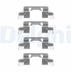 Комплектующие, колодки дискового тормоза Комплектующие, колодки дискового тормоза