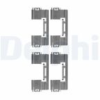 Комплектующие, колодки дискового тормоза