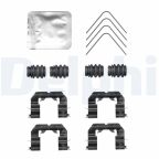 Комплектующие, колодки дискового тормоза