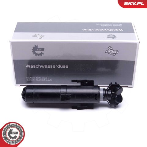 Форсунка подачі води для миття, система очищення фар