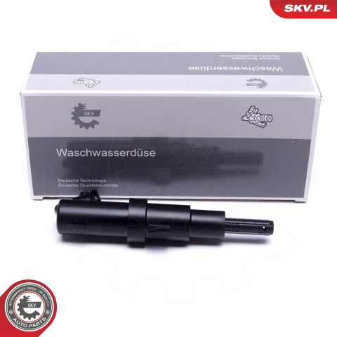Форсунка подачі води для миття, система очищення фар