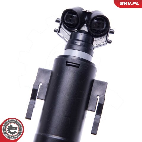 Форсунка подачі води для миття, система очищення фар