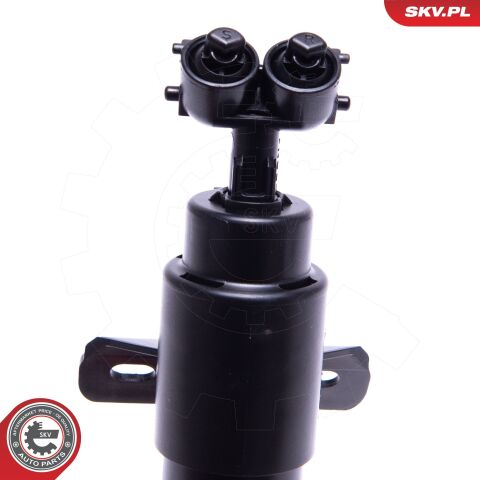 Форсунка подачі води для миття, система очищення фар