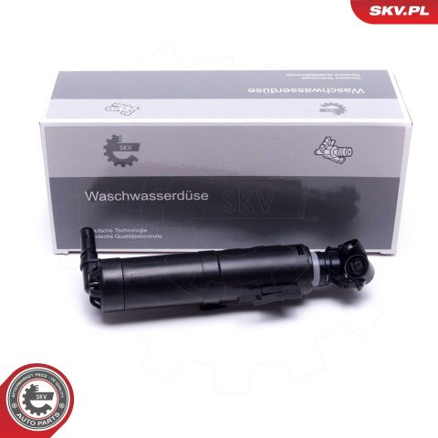 Форсунка подачі води для миття, система очищення фар